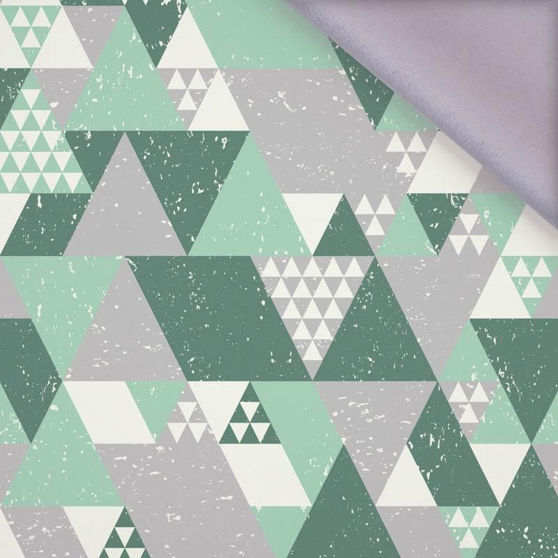 TRIANGLES / green - softshell