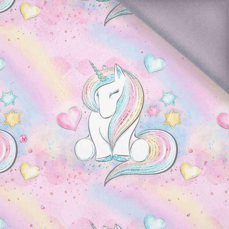 UNICORNS AND RAINBOW  pat. 2 (WONDERLAND) - softshell