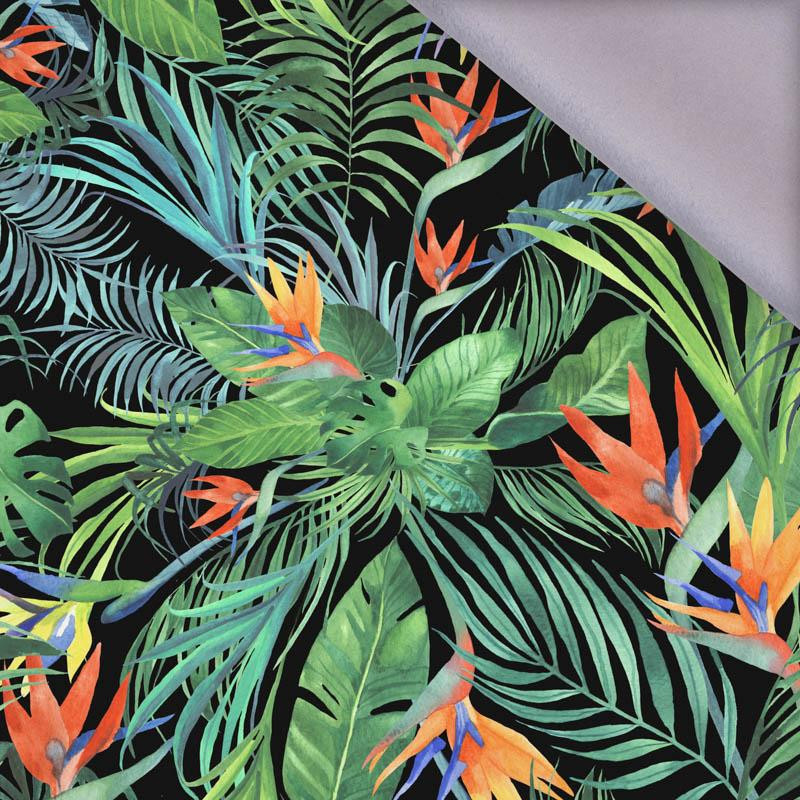 PALM LEAVES pat. 3 / green - softshell