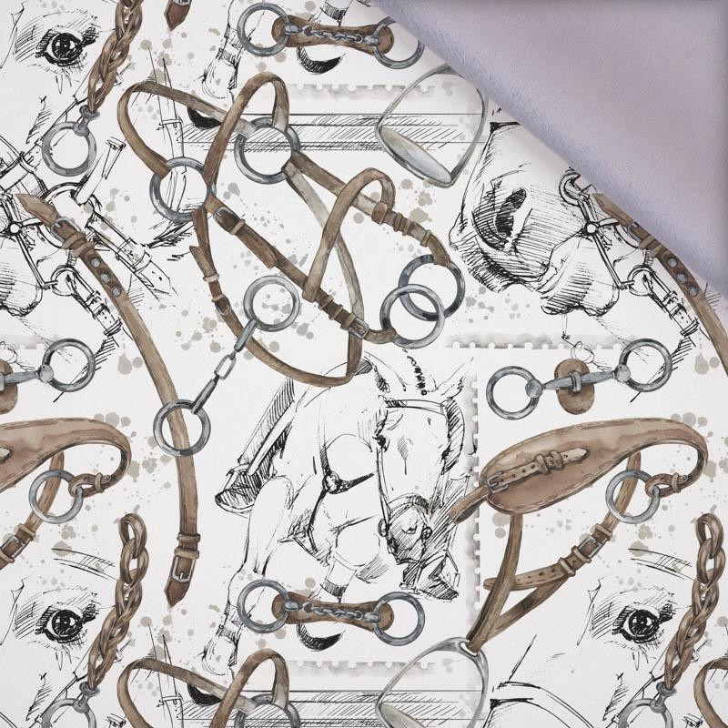 HORSE-RIDING (HOBBIES AND JOBS) / white - softshell