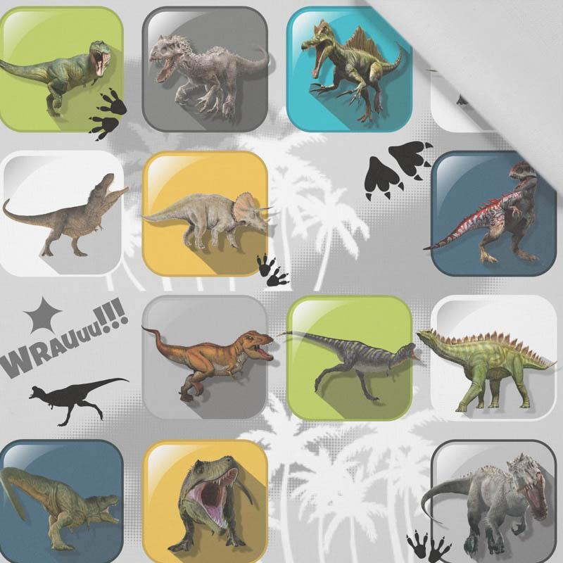 DINO TILES PAT. 5 - Cotton woven fabric