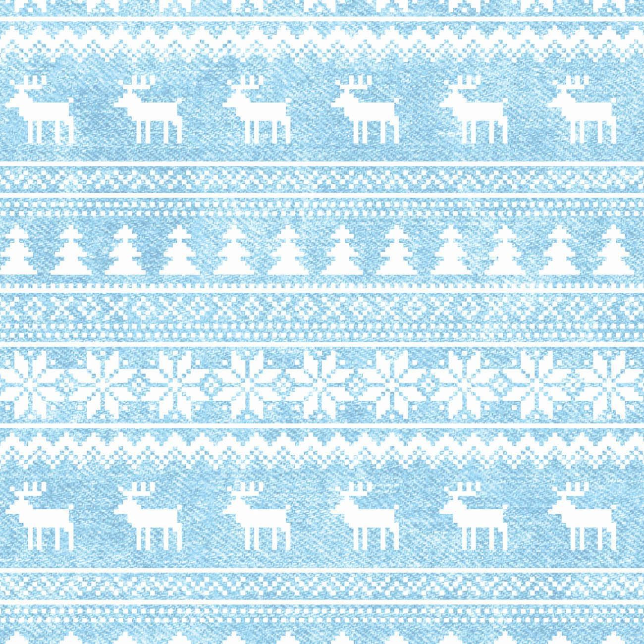 REINDEERS PAT. 2 / ACID WASH LIGHT BLUE - Panama 220g