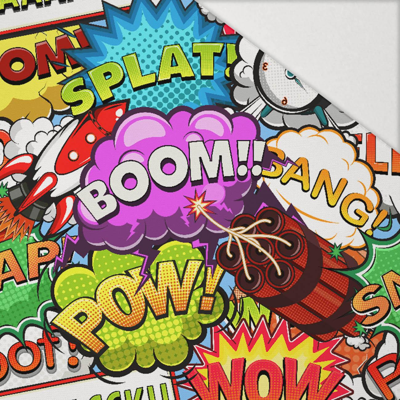 COMICS 2.0 - Hydrophobic brushed knit