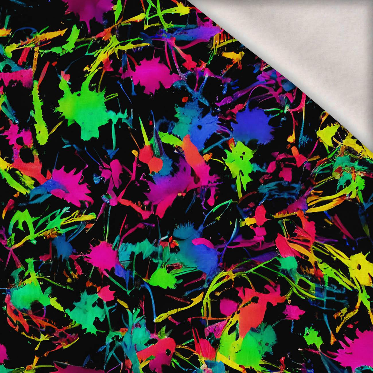 NEON SPECKS PAT. 2 - brushed knitwear with elastane ITY