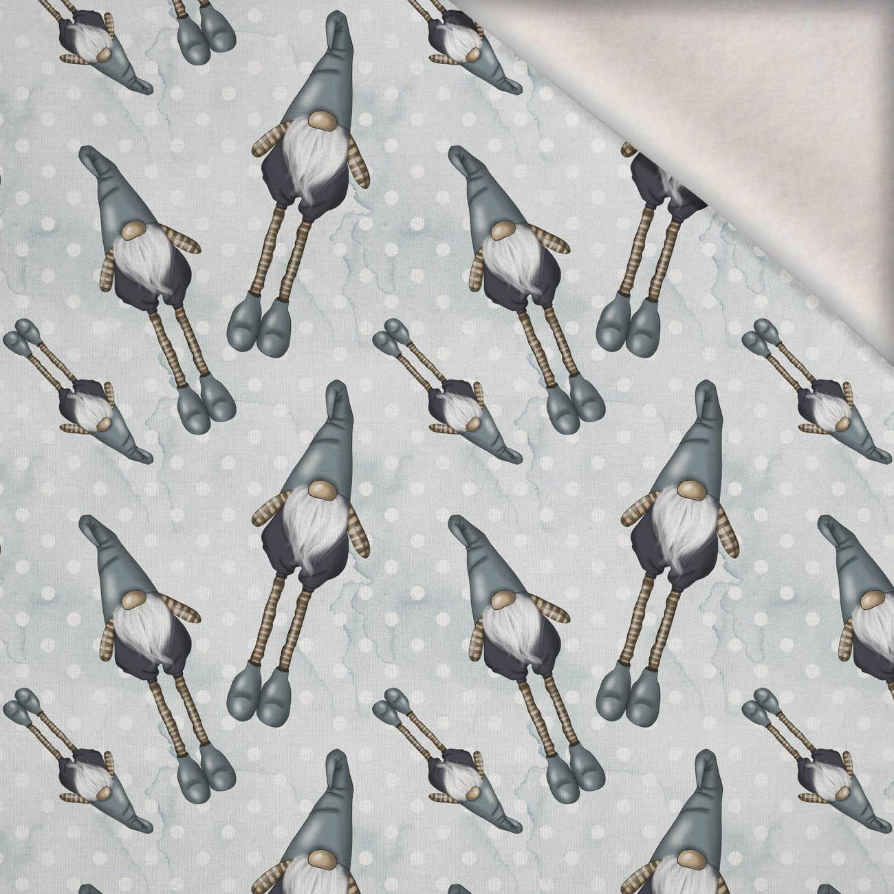 GNOMES (WINTER IN THE CITY) - brushed knitwear with elastane ITY