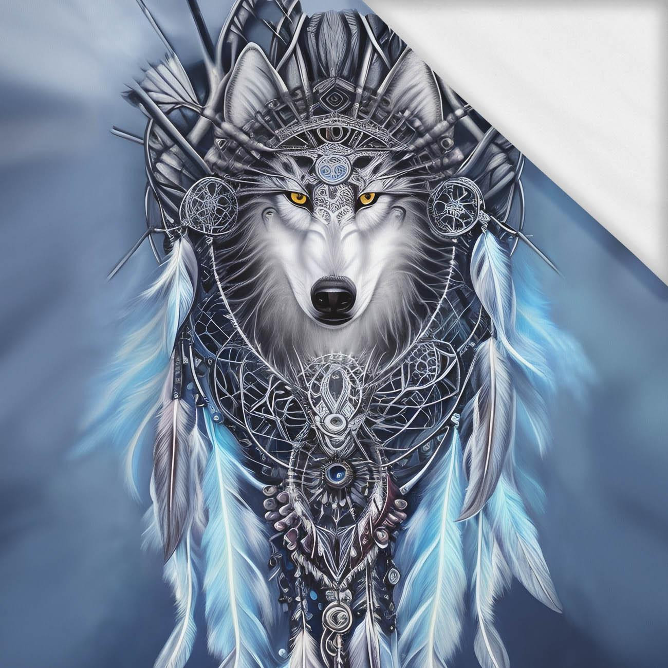 SPIRIT WOLF - panel (75cm x 80cm) SINGLE JERSEY ITY