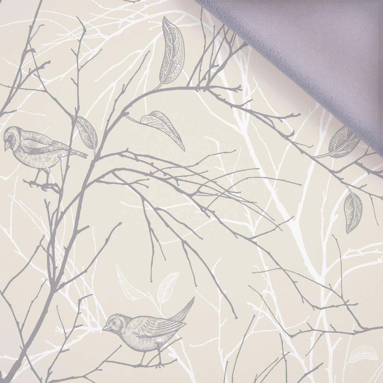 BIRDS / beige - softshell