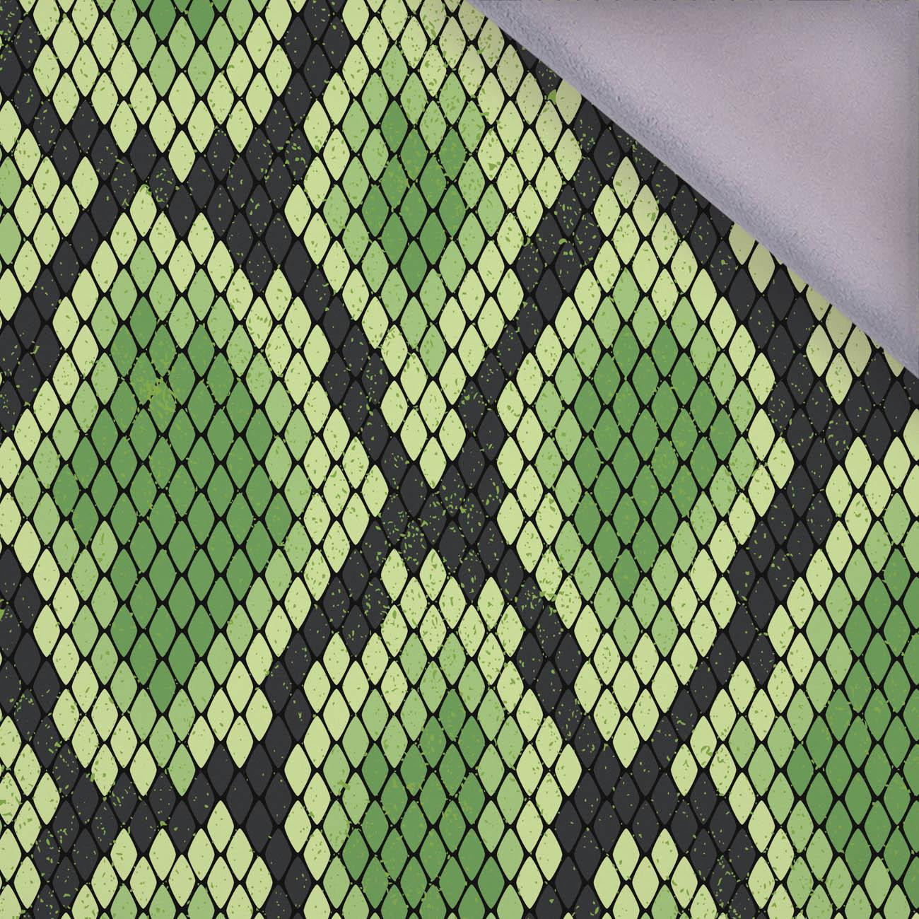 SNAKE'S SKIN PAT. 2 / green - softshell