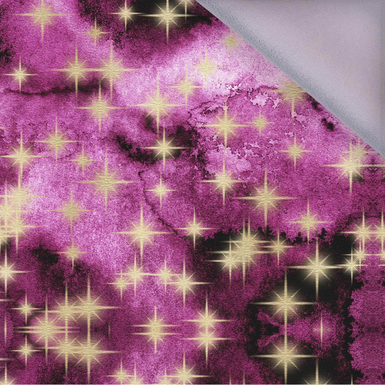 GOLDEN STARS Pat. 3 / WATERCOLOR MARBLE - softshell