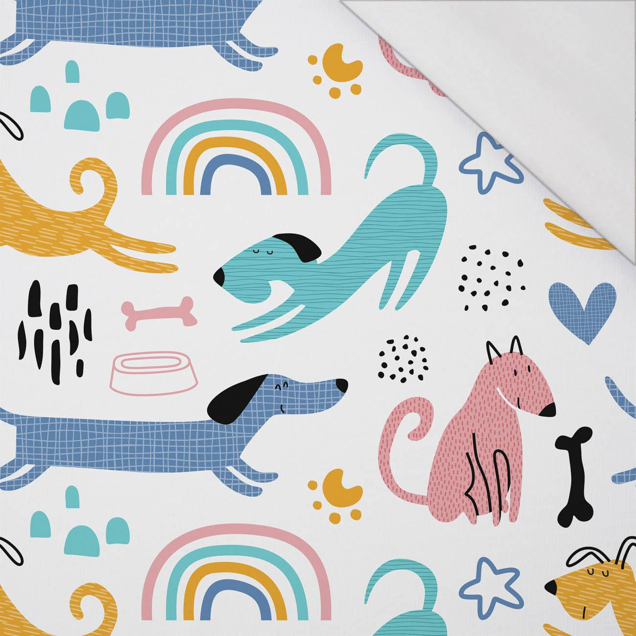 PAINTED DOGS - single jersey with elastane 