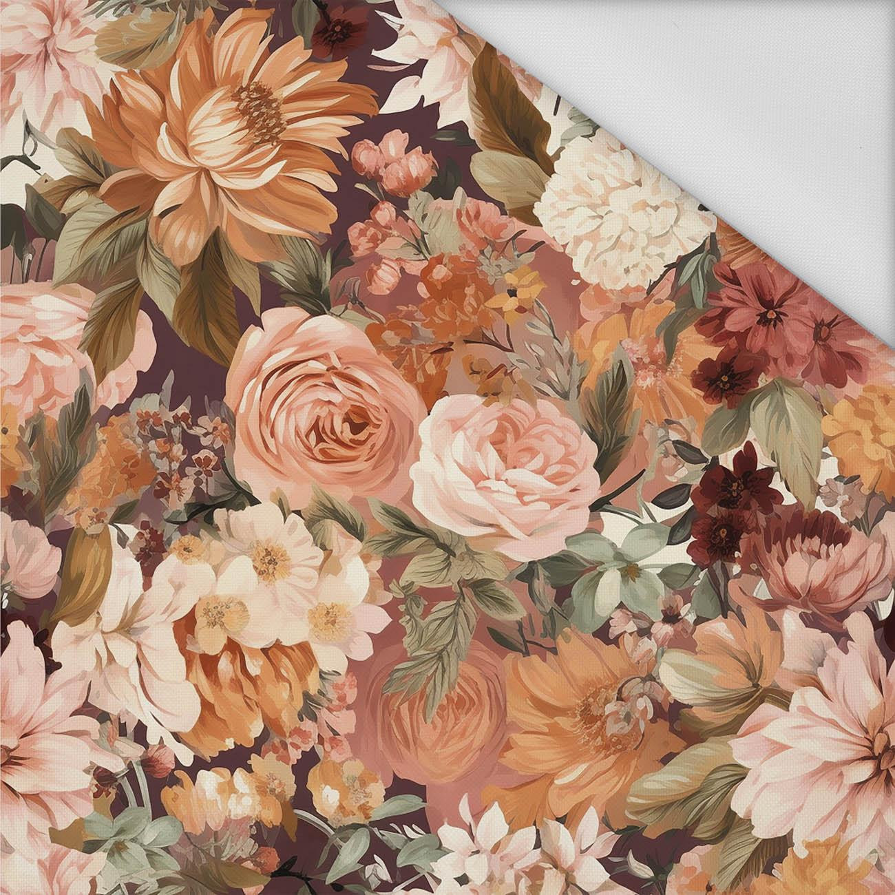 AUTUMN TIME PAT. 2 - Waterproof woven fabric