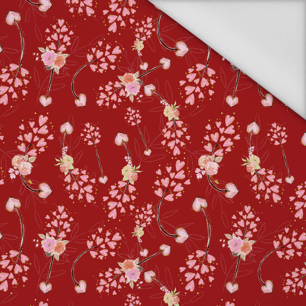 HEARTS (ARROWS) - Waterproof woven fabric