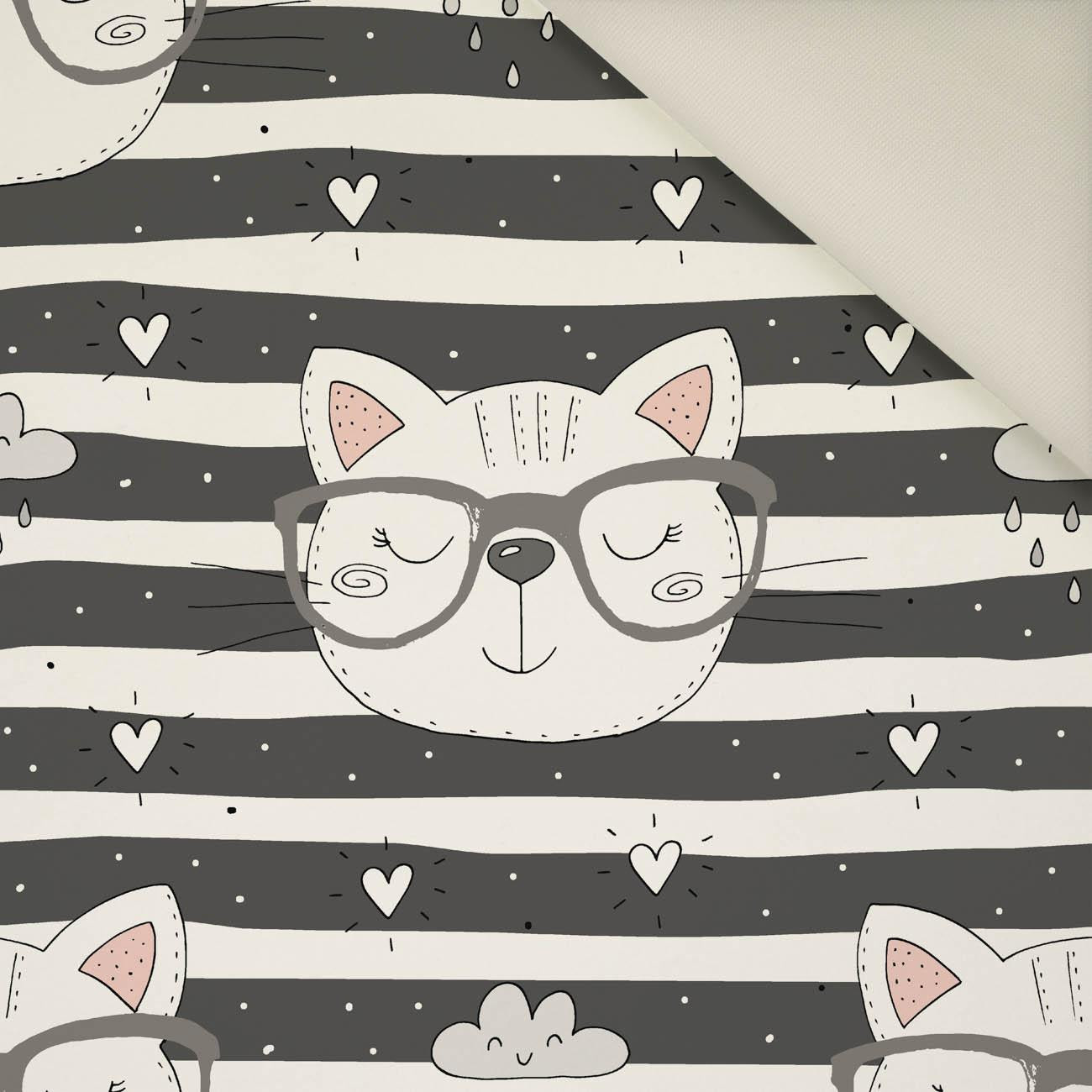 BRAID / rainbow- Upholstery velour 