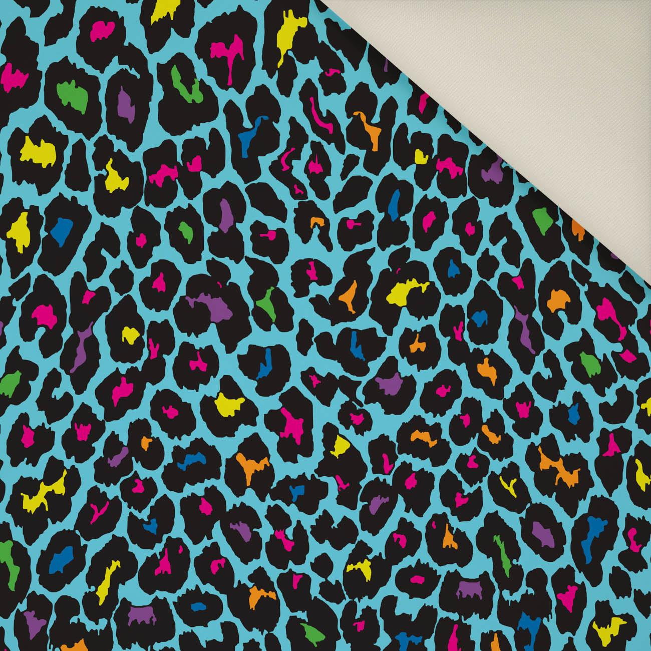 NEON LEOPARD PAT. 3- Upholstery velour 