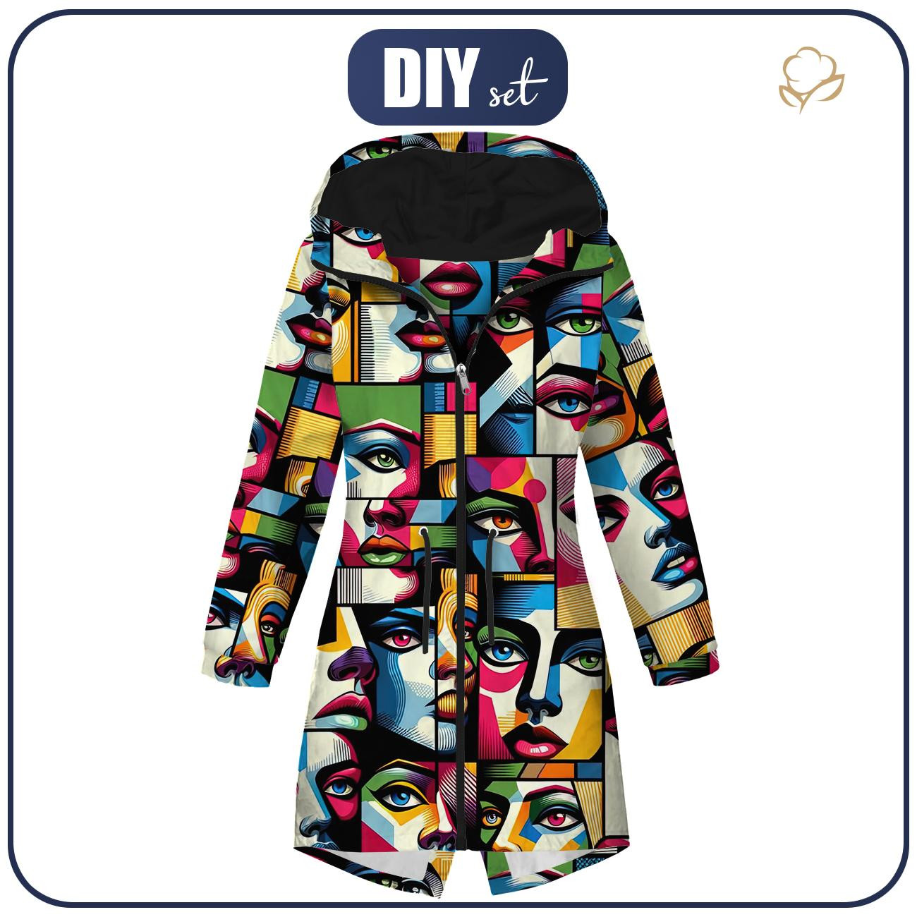 WOMEN'S PARKA (ANNA) -  FACES WZ.1 - softshell