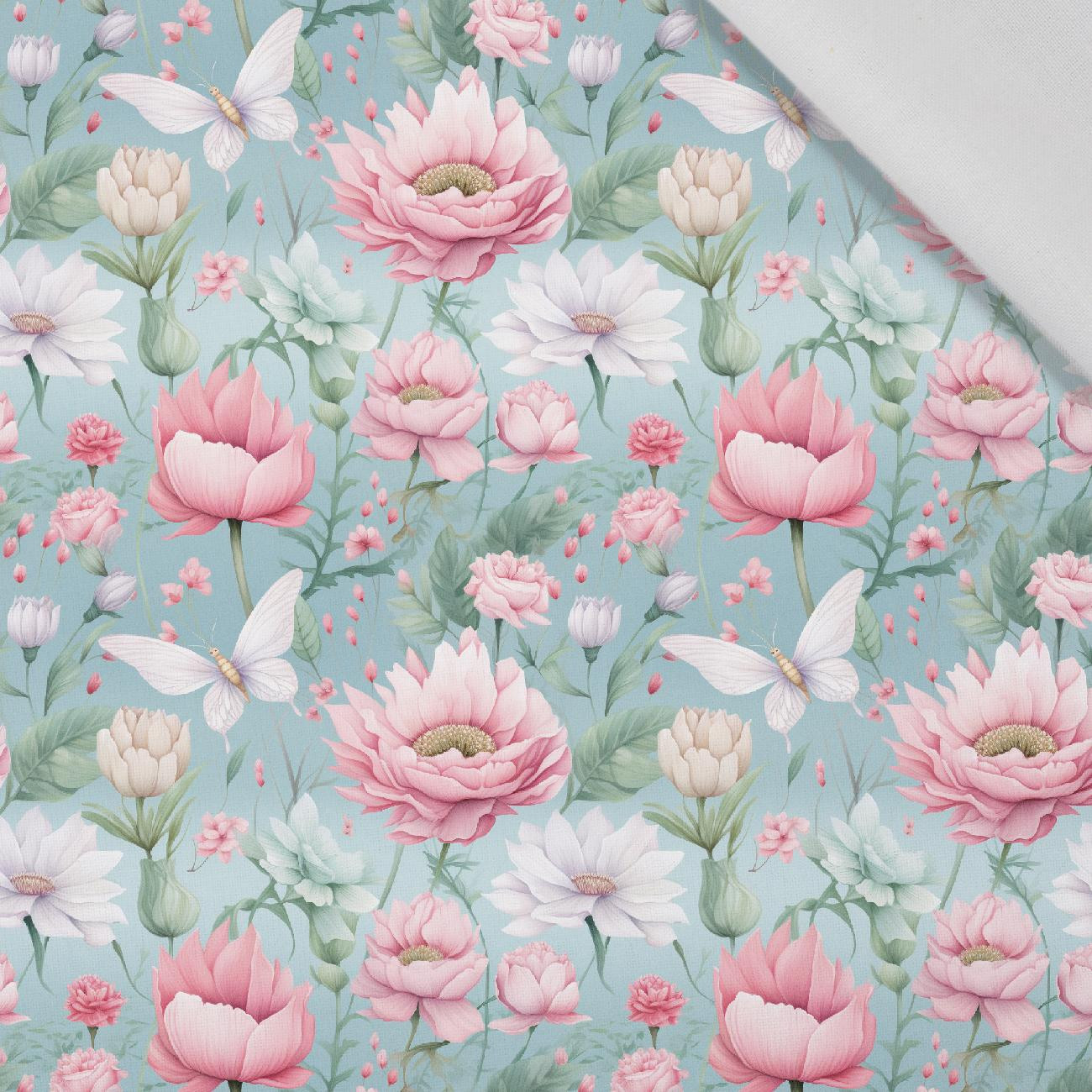 FAIRY WORLD wz.11 (FLOWERS) - Cotton woven fabric