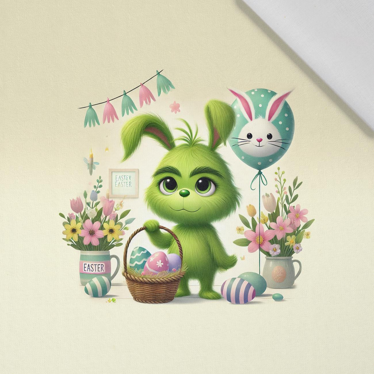 FUNNY EASTER WZ. 3 - panel (60cm x 50cm)  Cotton woven fabric