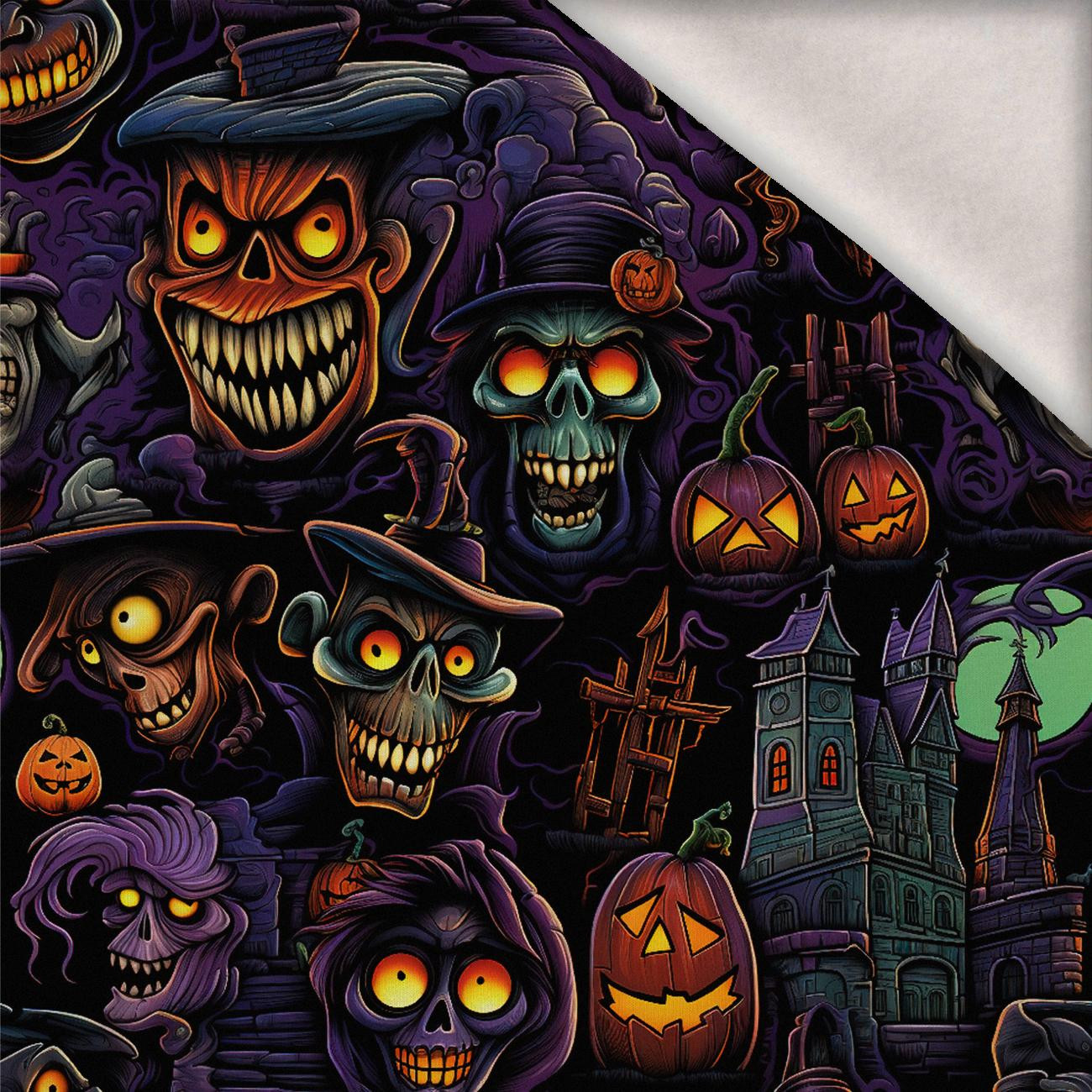 HALLOWEEN wz.27 - brushed knitwear with elastane ITY