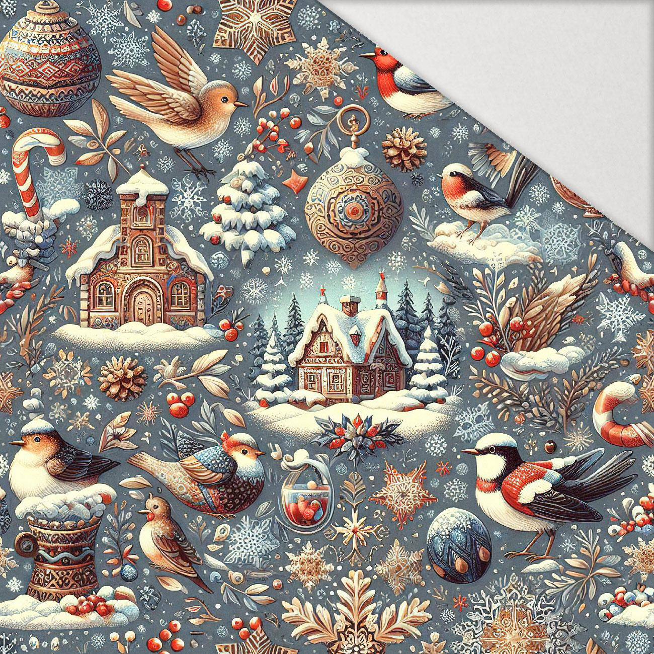 Vintage Christmas wz.27 - Hydrophobic brushed knit