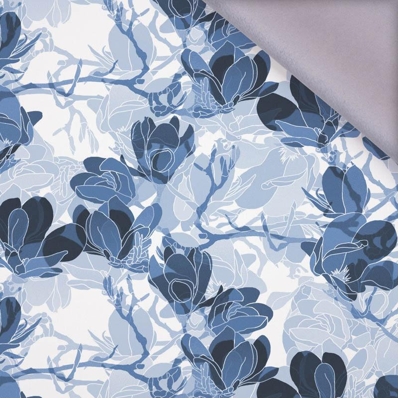 MAGNOLIAS pat. 2 (classic blue) - softshell