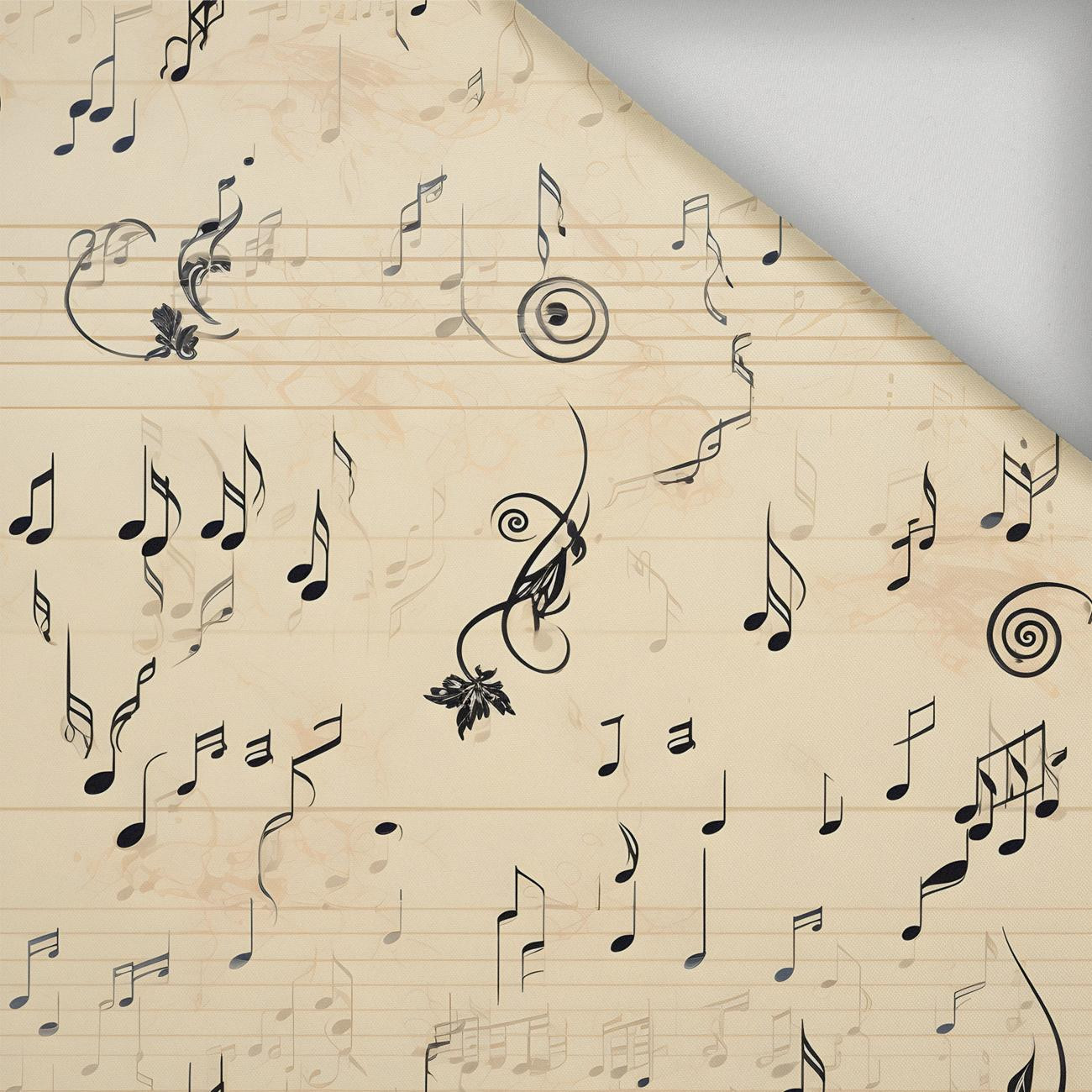 MUSIC NOTES PAT. 2 - quick-drying woven fabric