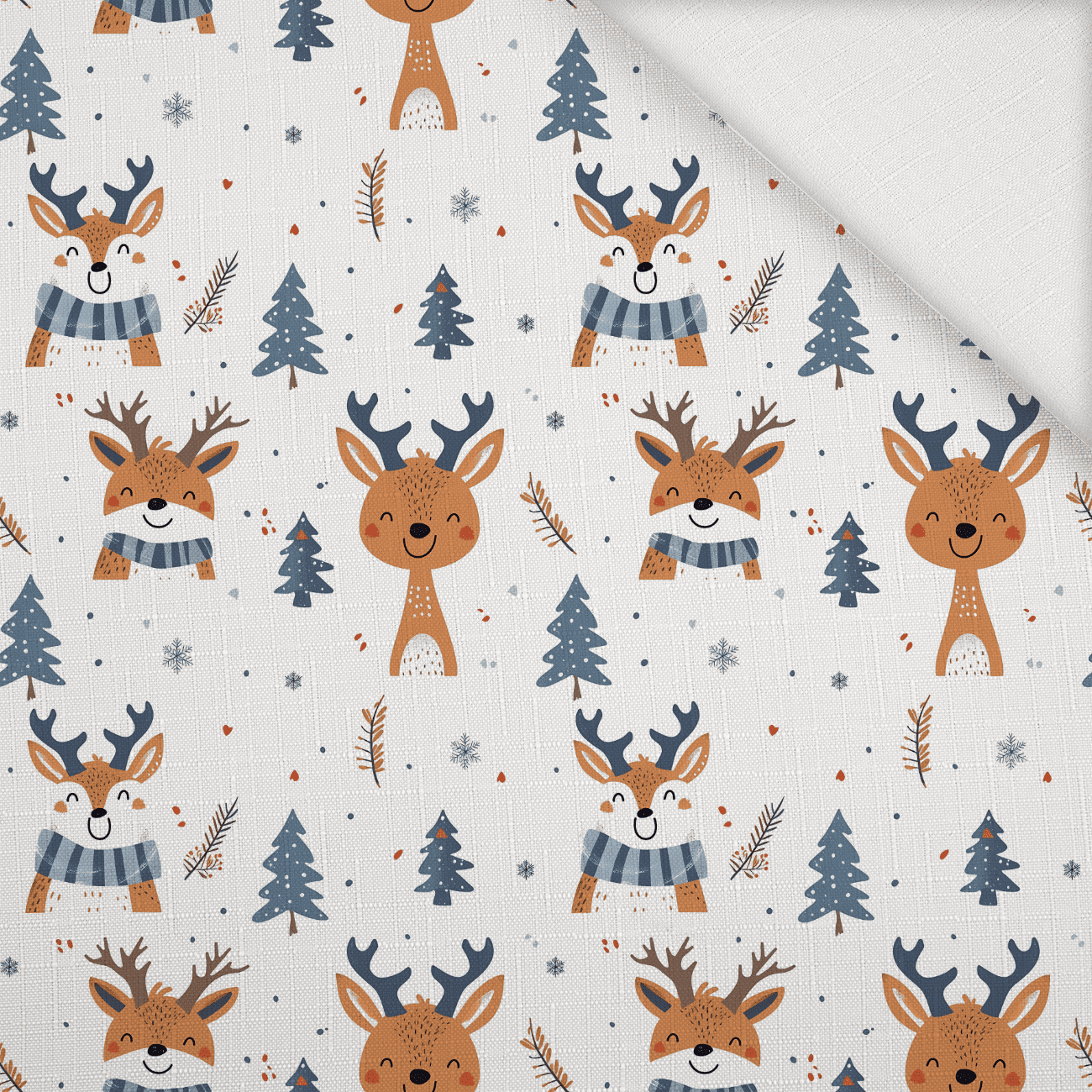 LET IS SNOW wz.11 - Woven Fabric for tablecloths