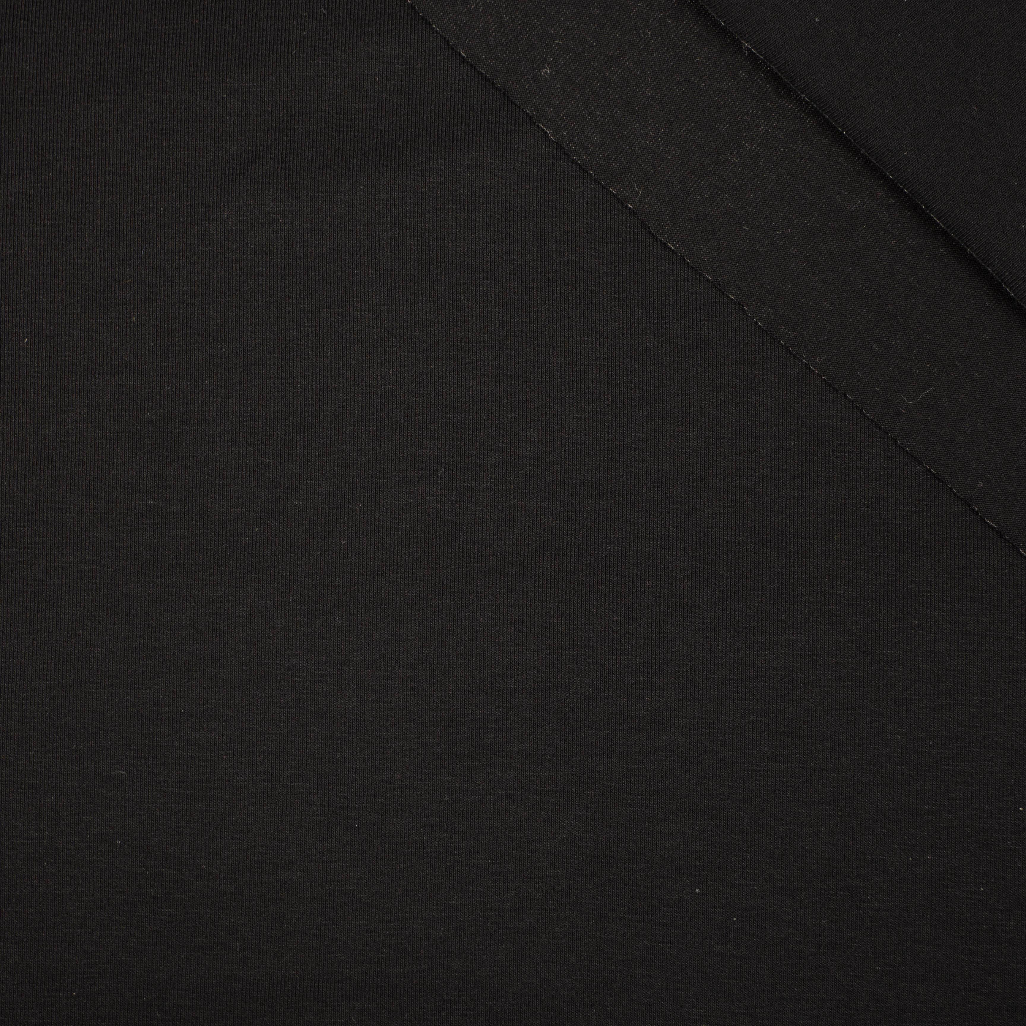 W-23 BLACK - viscose jersey 210g