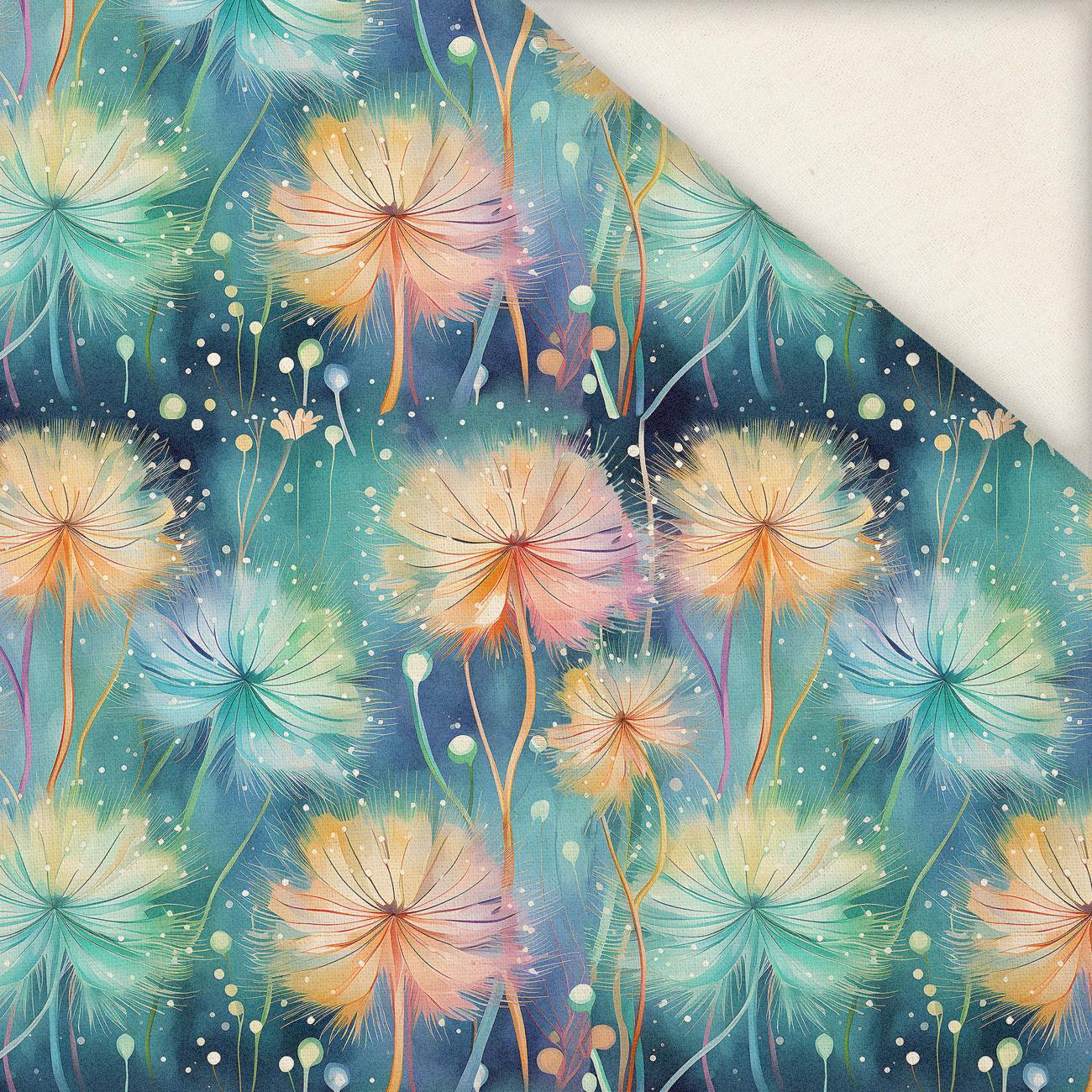 PASTEL FLOWERS WZ.10- Slub Weave