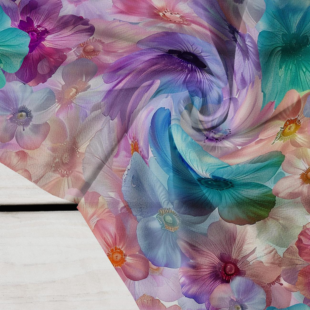 PASTEL FLOWERS WZ.9 - Crepe