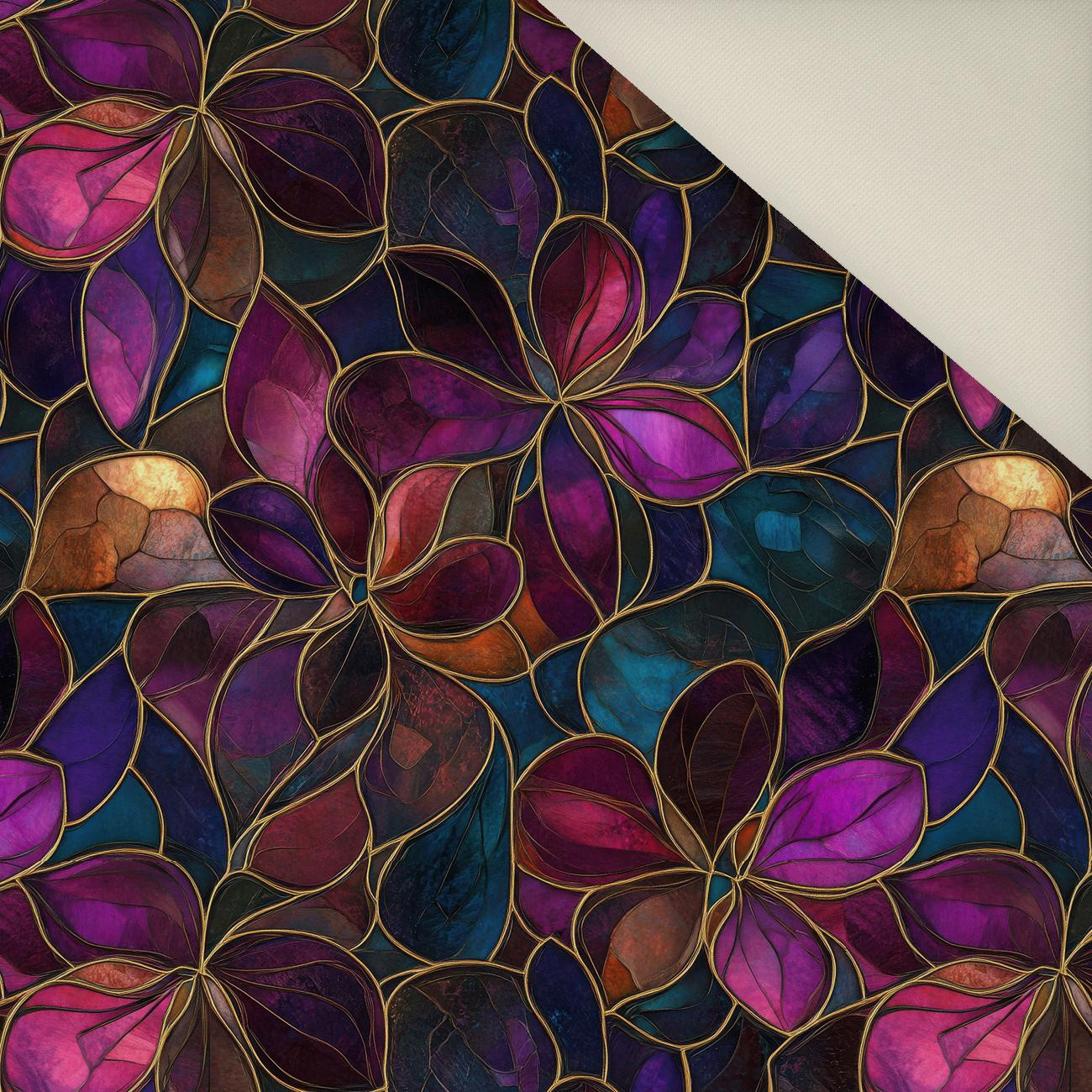 STAINED GLASS WZ. 25- Upholstery velour 