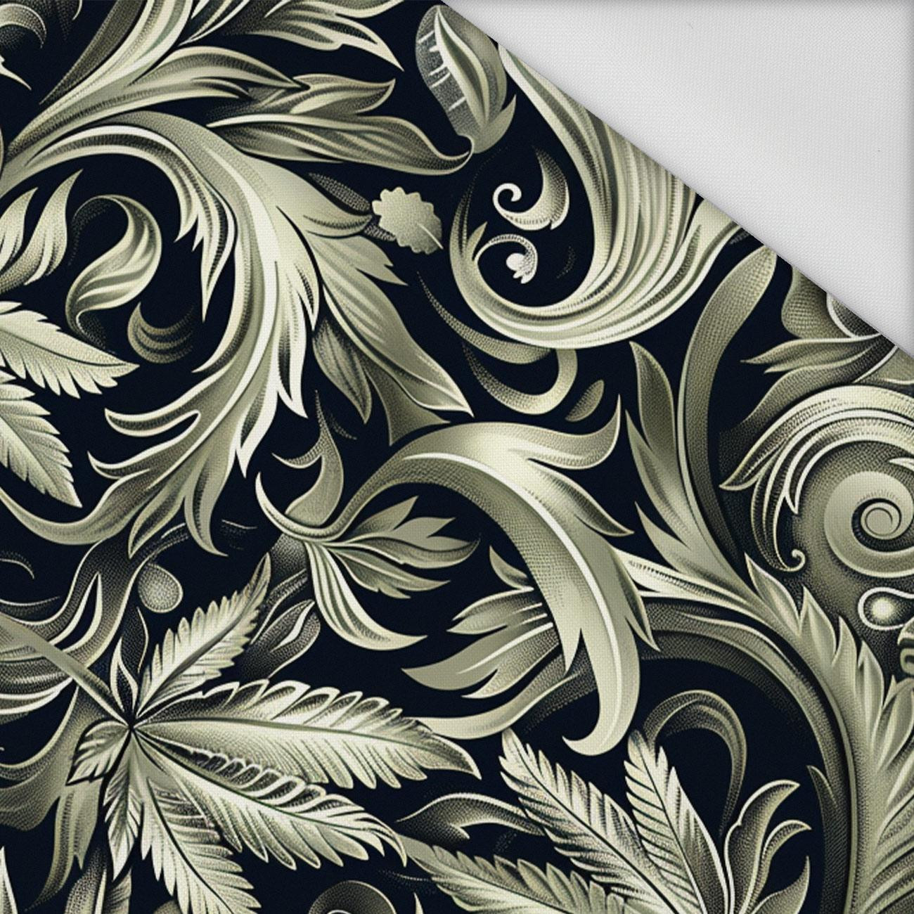 Hemp leaves WZ. 2  - Waterproof woven fabric