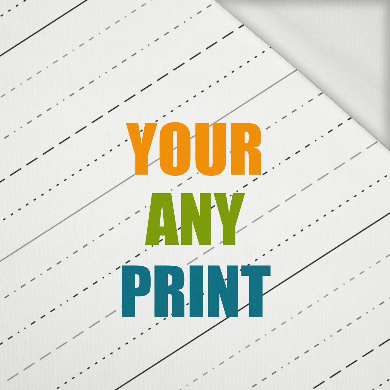 FABRIC WITH CUSTOM PRINT - looped knit fabric FABRIC WITH CUSTOM PRINT - looped knit fabric