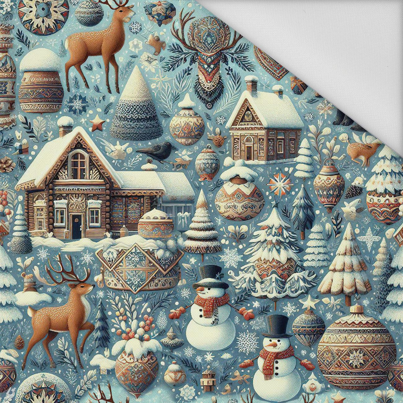 Vintage Christmas wz.21 - Waterproof woven fabric