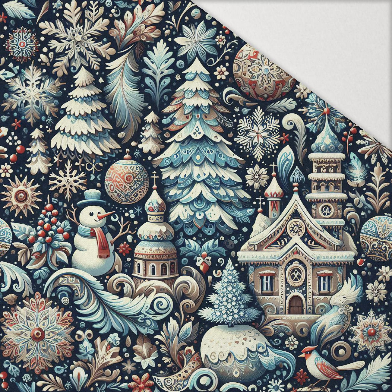 Vintage Christmas wz.29 - Hydrophobic brushed knit