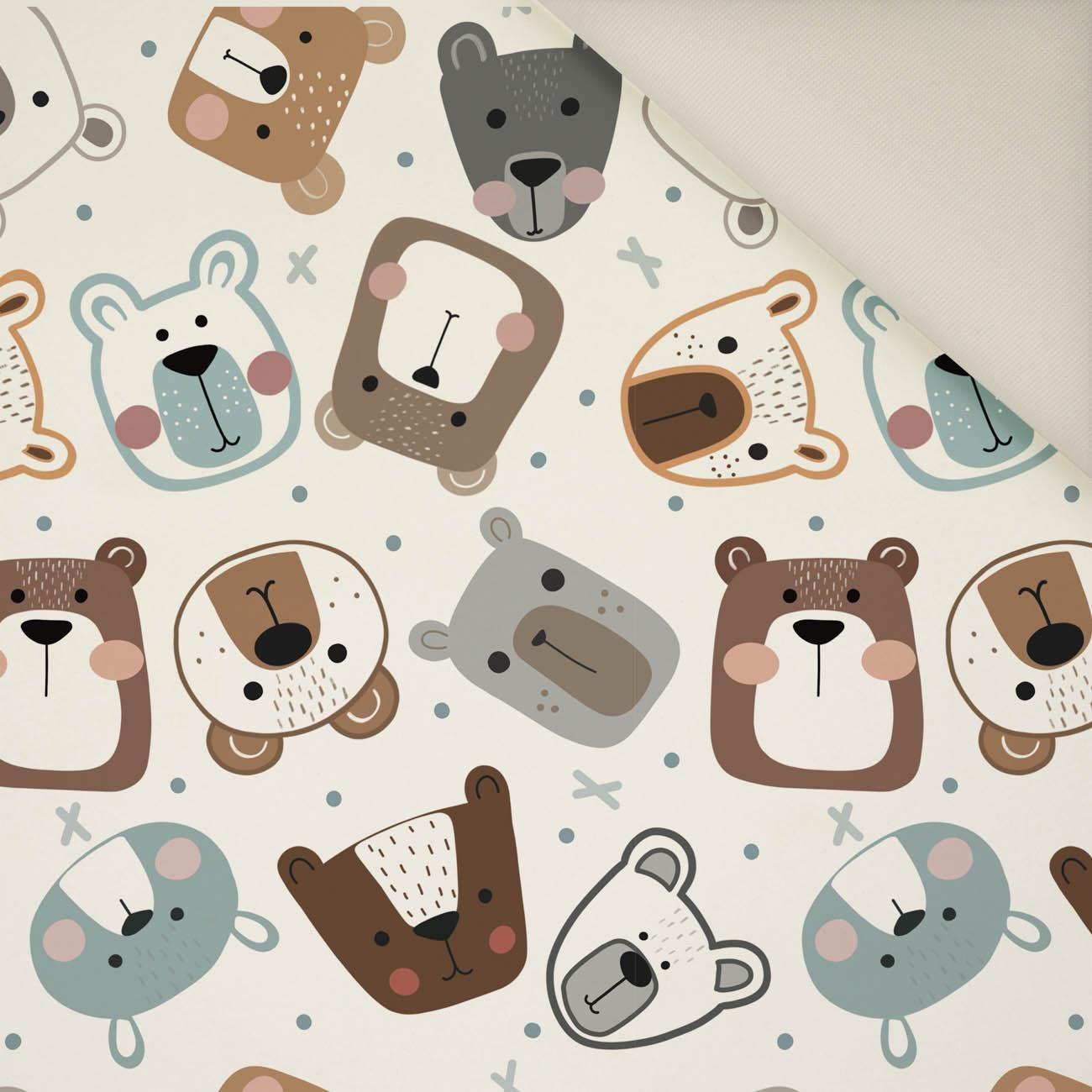 BEARS (CITY BEARS)- Upholstery velour 