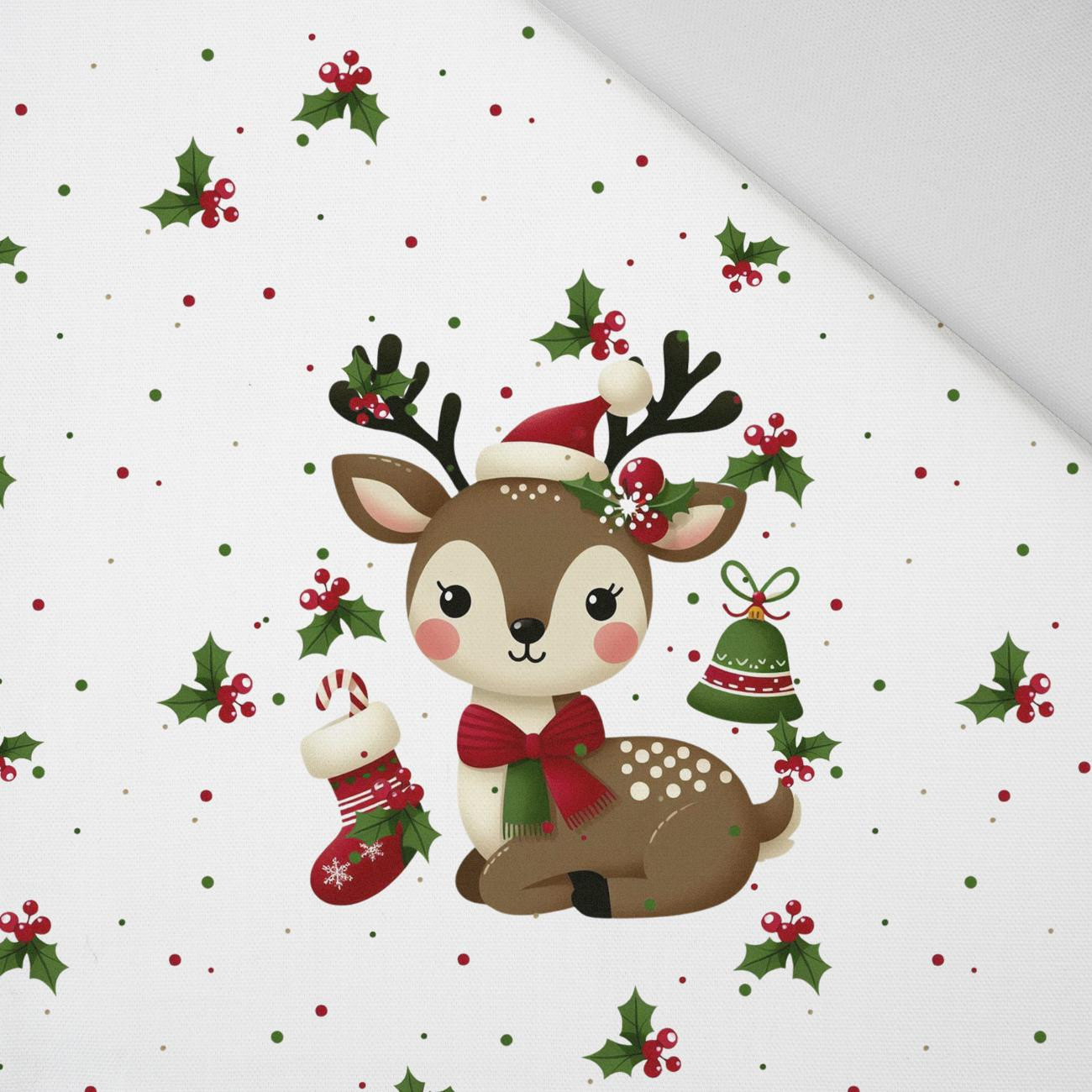 WINTER ANIMALS wz.13 - panel (60cm x 50cm) Panama 220g