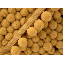Pom Pom Trim PA40 - MUSTARD