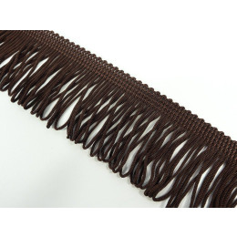 Chainette Fringe - BROWN