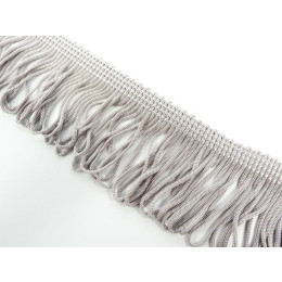 Chainette Fringe - LIGHT GREY