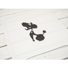 POODLE "S" / B-00 white / MINIMAL - panel single jersey TE210