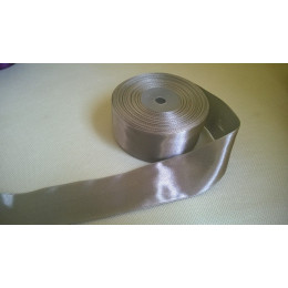 Satin Ribbon, width 38 mm LIGHT GREY