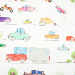 VEHICLES / white - looped knit 