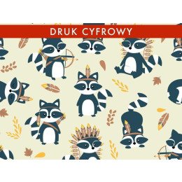 RACCOONS vol.2 / beige - looped knit 