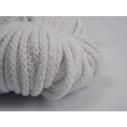 Strings cotton 5mm - WHITE