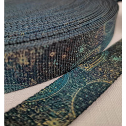Webbing Tape with Print 25mm -  MEHNDI 2.0