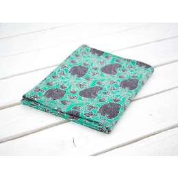 BEARS WITH WILD STRAWBERRIES - looped knit SP250