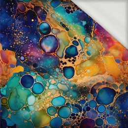 alcohol ink wz.12 - looped knit fabric