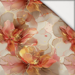 AUTUMN FLOWERS WZ.18 - light brushed knitwear