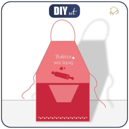 APRON PANEL - BABCIA WIE LEPIEJ