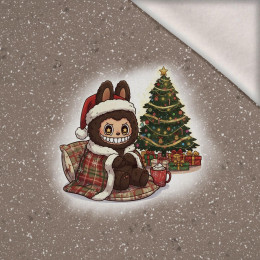 Creepy Cute Christmas WZ.4 - panel (60cm x 50cm) brushed knitwear with elastane ITY